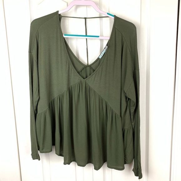 Kimchi Blue T-Strap Blouse